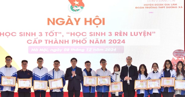 1.300 học sinh hào hứng tham gia Ngày hội “Học sinh 3 rèn luyện”