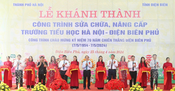 Khánh thành công trình 65 tỷ đồng Hà Nội hỗ trợ tỉnh Điện Biên