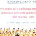 Mê Linh: Tuyên dương 148 học sinh giỏi tiêu biểu