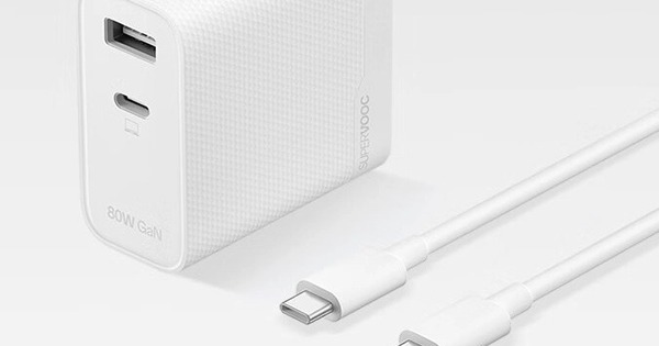 OPPO ra mắt củ sạc GaN 80W: Thiết kế 2 cổng, tặng kèm cáp USB-C, giá 591.000 đồng