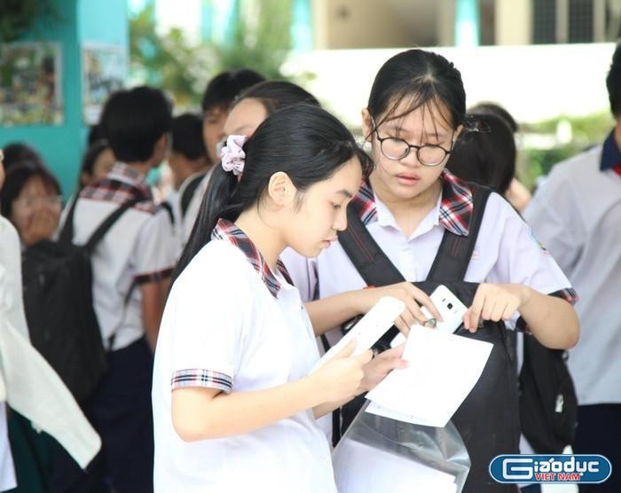  TPHCM: Học sinh có 5 ngày để thay đổi nguyện vọng lớp 10 đã đăng ký 