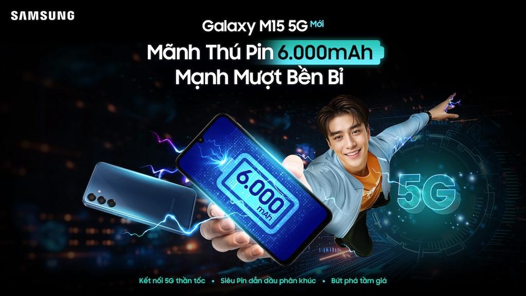 Samsung ra mắt smartphone pin 6000mAh, camera 50MP, giá chỉ hơn 4 triệu đồng - Ảnh 1.