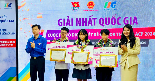 Học sinh, sinh viên Hà Nội giành 2 giải Nhất cuộc thi Vô địch thiết kế đồ họa thế giới