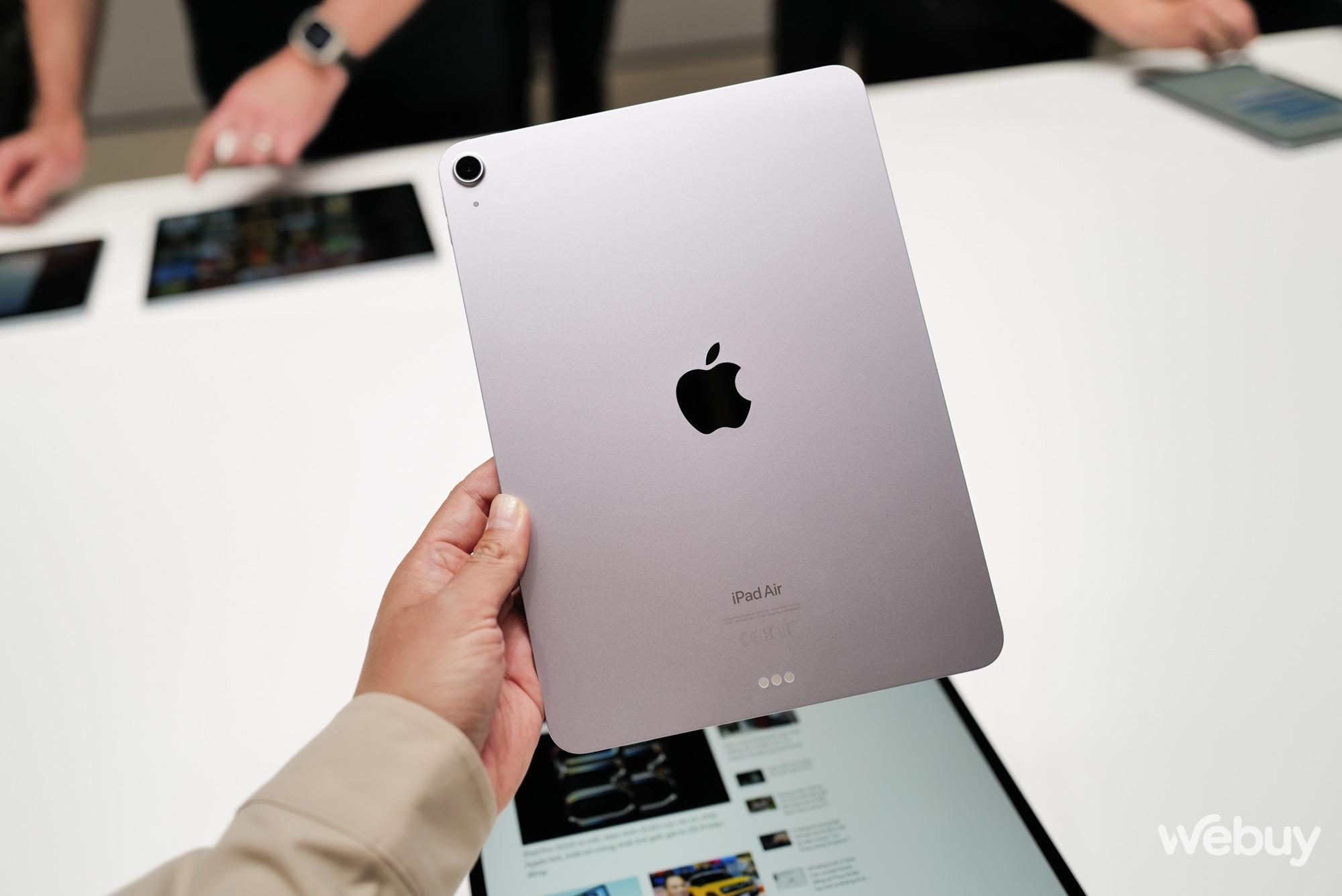 iPad Air M2 mới ra mắt đã bị Apple tiếp quản 