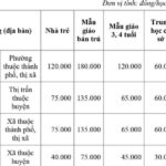 An Giang hướng dẫn các khoản thu trong năm học 2024-2025