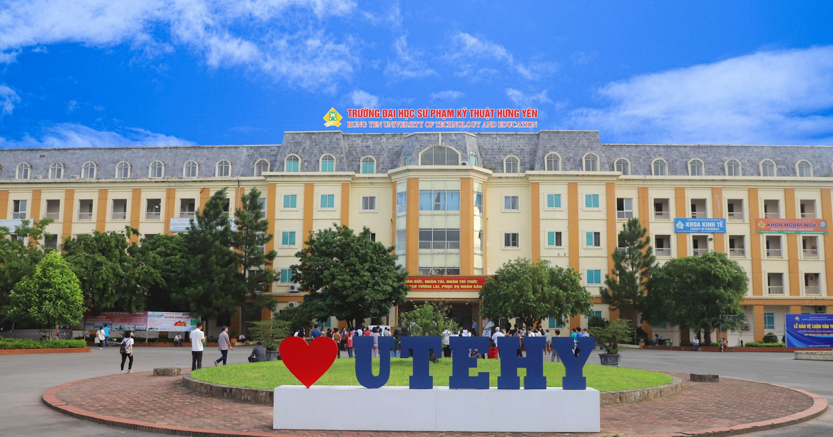  Điểm chuẩn Trường Đại học Sư phạm Kỹ thuật Hưng Yên, cao nhất 28,5 điểm 