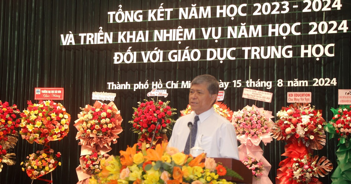  Giám đốc Sở GD&ĐT TPHCM: Thi học sinh giói lớp 9, 12 sẽ có thay đổi 