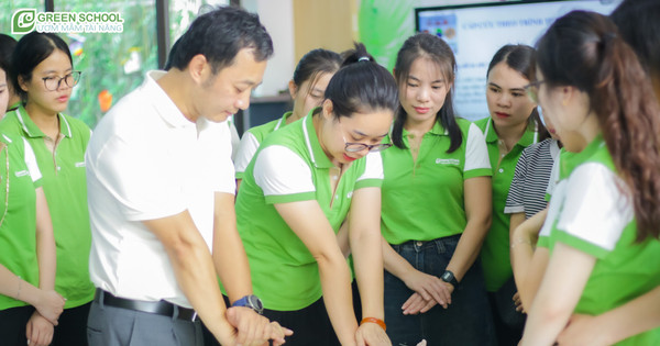 Green school đào tạo sơ cấp cứu ban đầu tại trường học