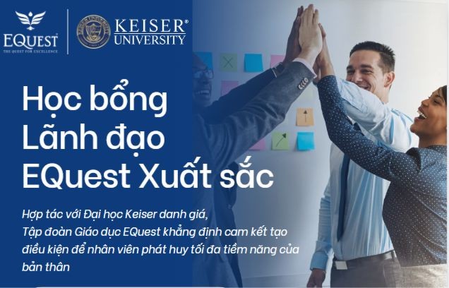  “Học bổng lãnh đạo EQuest xuất sắc”: Đầu tư vào con người - đầu tư cho tương lai 