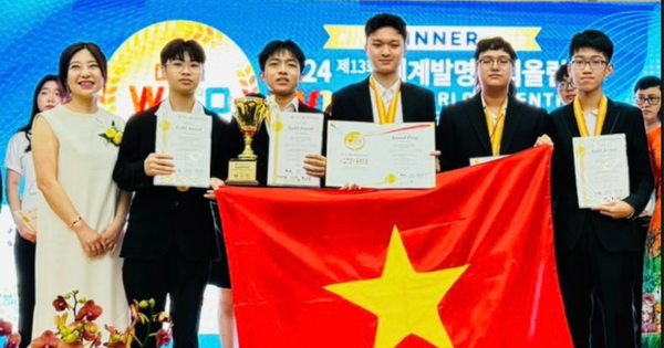 Học sinh Việt Nam giành Cup tại Olympic Phát minh và Sáng tạo thế giới