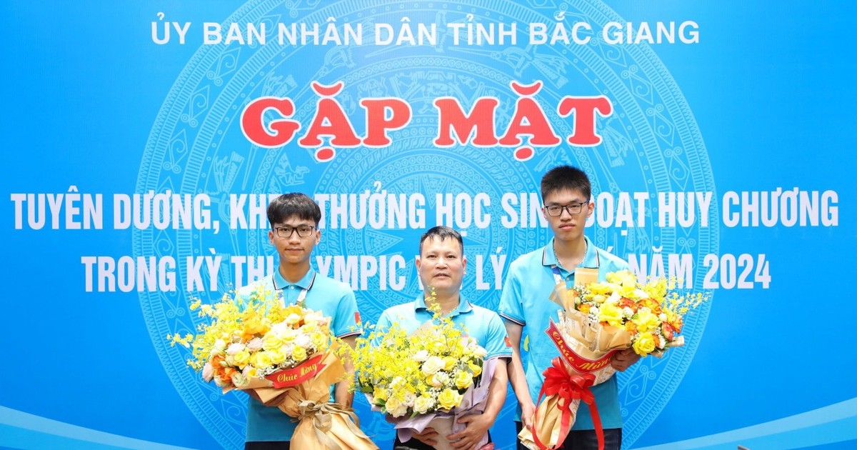  Nam sinh Bắc Giang đạt huy chương vàng Vật lý chọn học ở ĐH Bách khoa Hà Nội 