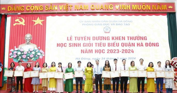 Ngành Giáo dục và Đào tạo Hà Đông hoàn thành xuất sắc 13/13 chỉ tiêu thi đua