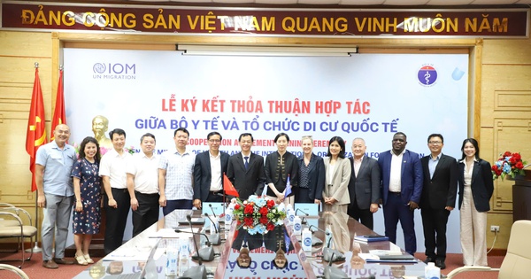 Bộ Y tế và Tổ chức Di cư Quốc tế tăng cường hợp tác nâng cao sức khỏe cho người di cư