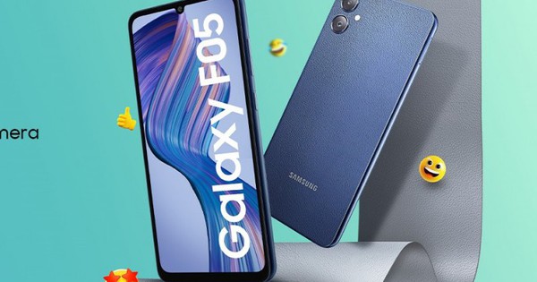 Điện thoại Samsung giá 2,9 triệu có mặt lưng giả da, camera 50MP, pin 5.000mAh