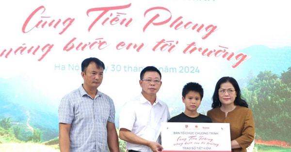 Phát động chương trình “Cùng Tiền Phong nâng bước em tới trường”