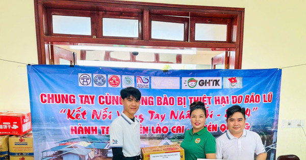 Trường Tiểu học Nguyễn Siêu cùng hướng về đồng bào vùng lũ