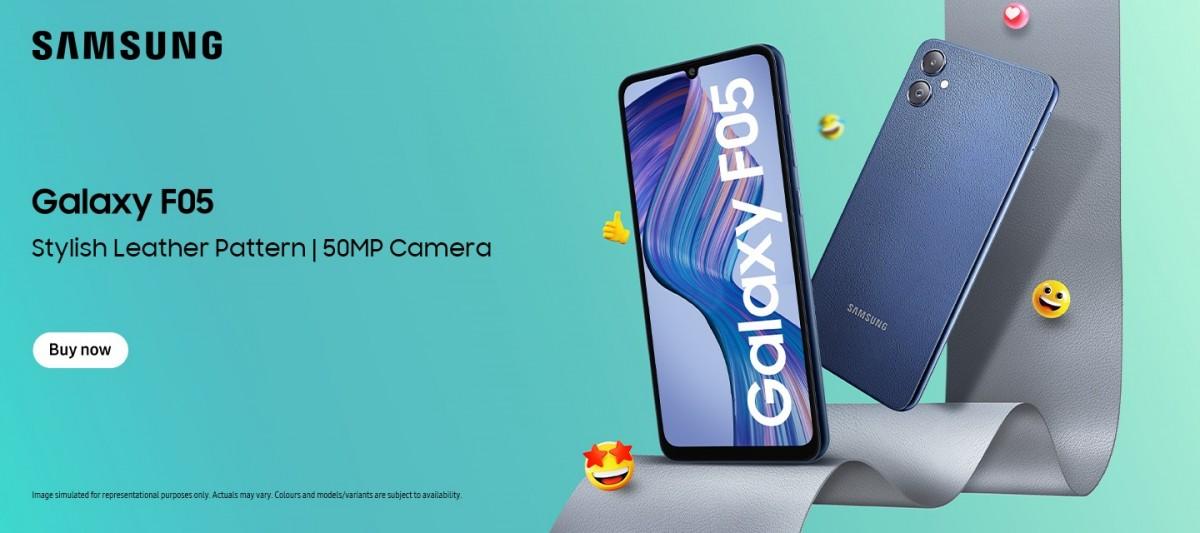 Điện thoại Samsung giá 2,9 triệu có mặt lưng giả da, camera 50MP, pin 5.000mAh - Ảnh 1.