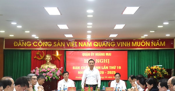 9 tháng, quận Hoàng Mai xây dựng, sửa chữa, cải tạo và thi công 21 trường học