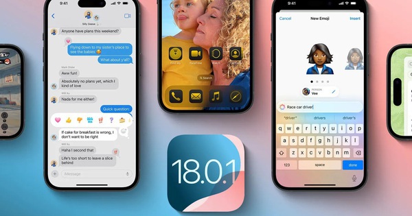 Apple tung ra iOS 18.0.1, sửa lỗi nghiêm trọng trên iPhone 16