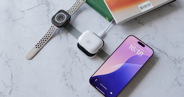 Dock sạc 3 trong 1 gấp gọn giá chỉ 900.000đ siêu hợp với ai có đủ combo iPhone - AirPods - Apple Watch