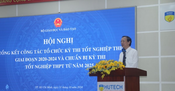 Giai đoạn 2025-2030, giữ ổn định phương thức thi tốt nghiệp THPT trên giấy