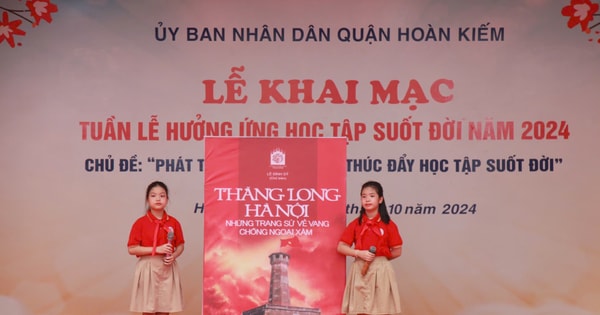 Quận Hoàn Kiếm khai mạc tuần lễ hưởng ứng học tập suốt đời