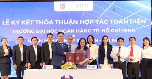 SHB ký kết hợp tác toàn diện với Trường Đại học Ngân hàng thành phố Hồ Chí Minh