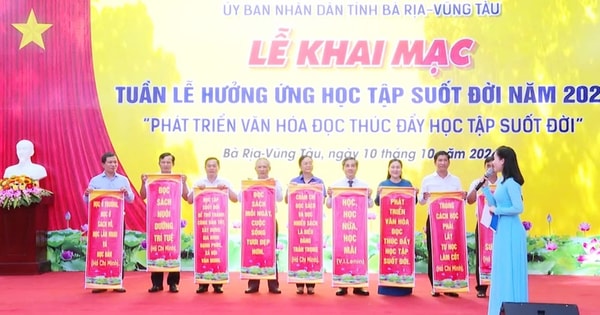 Tỉnh Bà Rịa - Vũng Tàu khai mạc Tuần lễ hưởng ứng học tập suốt đời năm 2024