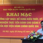 Ứng viên GS duy nhất ngành Luật học là Phó GĐ Học viện Hành chính Quốc gia