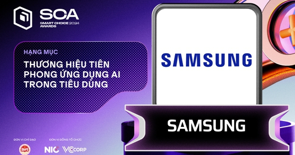 Vượt qua loạt đối thủ đáng gờm, Samsung vươn lên trở thành thương hiệu dẫn đầu về ứng dụng AI trong tiêu dùng tại Better Choice Awards 2024