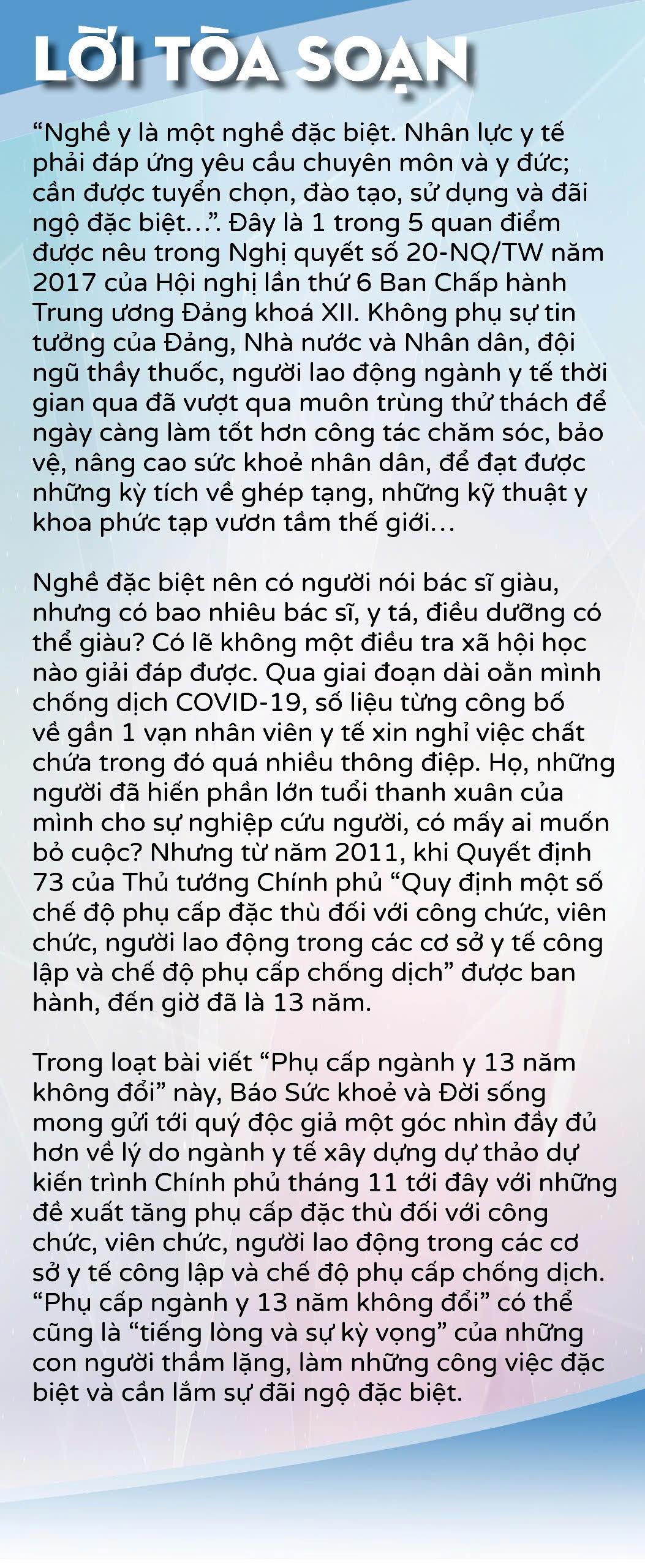 13-year medical allowance remains unchanged (2): Standing for 12 hours for organ transplant 'earns' 280,000 VND; Being on duty for a whole month 'loses' shipping goods in 1 day - Photo 1.