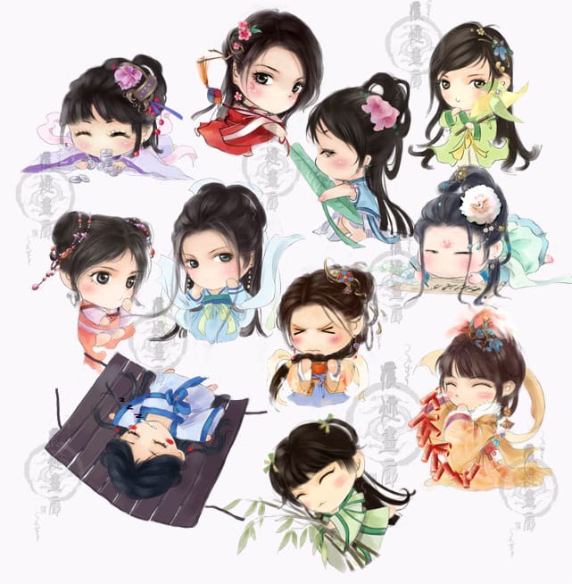 12 Cung Hoàng Đạo Anime Chibi [126+ Hình Ảnh Cổ Trang Đẹp Nhất]