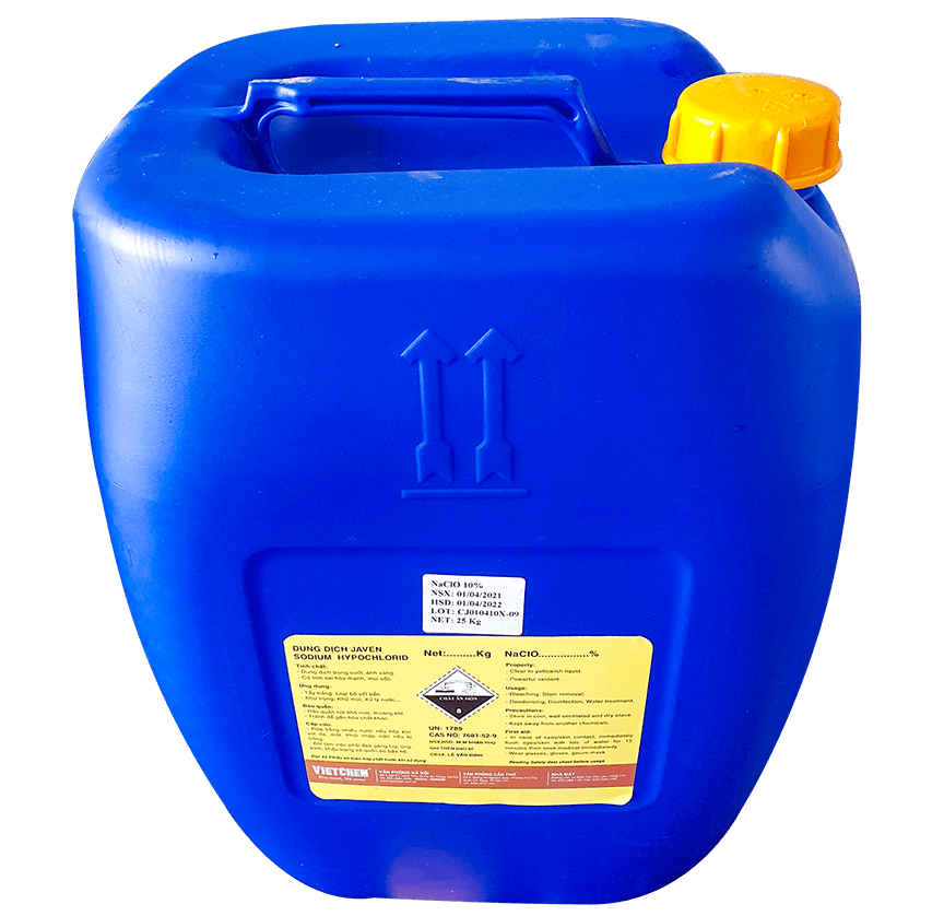 VietChem chuyên cung cấp javen công nghiệp chất lượng giá tốt