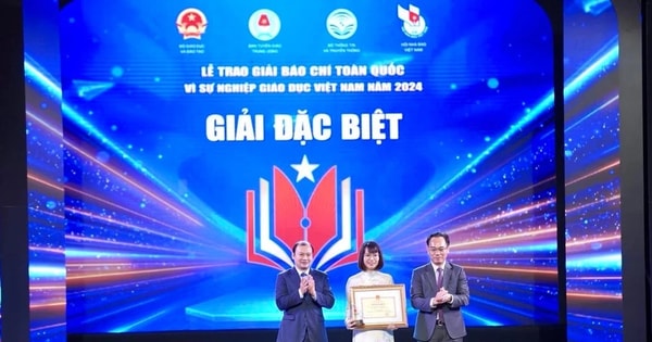 59 tác phẩm đạt Giải Báo chí toàn quốc “Vì sự nghiệp giáo dục Việt Nam”