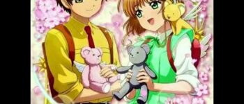 Photo Sakura And Syaoran Holding Cute Teddy Bears