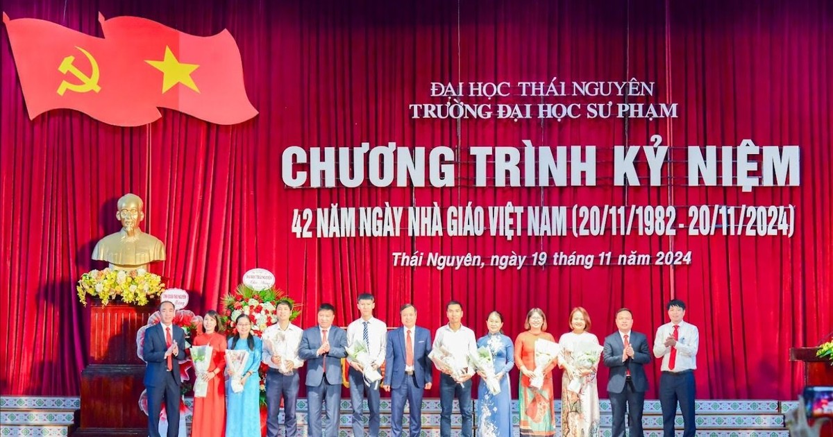  9 thầy cô của Trường Đại học Sư phạm- Đại học Thái Nguyên đạt chuẩn PGS năm 2024 