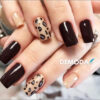 Mẫu nail da báo đẹp