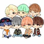 Hình ảnh BTS Chibi siêu đáng yêu