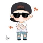 Hình ảnh chibi nam ngầu Yo Yo