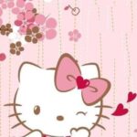 Hình ảnh mèo Hello Kitty dễ thương