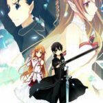 Bộ nhân vật Anime Kirito và Asuna dễ thương