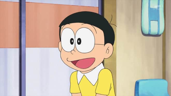 Hình ảnh Nobita dễ thương và ngây thơ