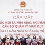 Chủ tịch Quốc hội: Tôn vinh, bảo vệ, tạo môi trường thuận lợi để nhà giáo làm việc