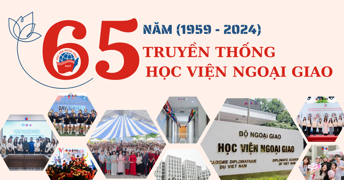  Học viện Ngoại giao: 65 năm nhìn lại một chặng đường 