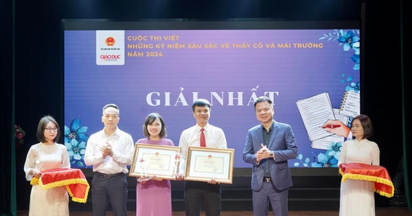 Hơn 85.000 bài dự thi viết “Những kỷ niệm sâu sắc về thầy cô và mái trường”