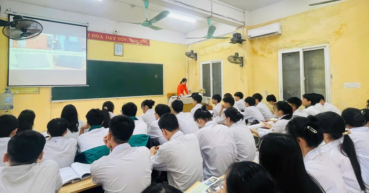  Lùi công bố kết quả xét tuyển sớm giúp học sinh không lơ là giờ học chính khóa 