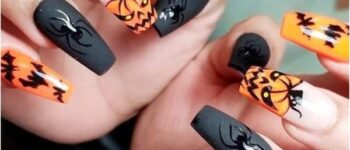 Mẫu móng tay Halloween