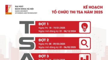 Năm 2025, Đại học Bách khoa Hà Nội tổ chức 3 đợt thi đánh giá tư duy