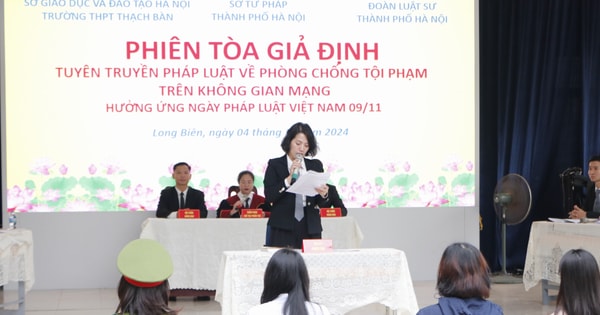 Ngành Giáo dục hưởng ứng Ngày Pháp luật Việt Nam