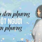 Hình ảnh cô gái đang yêu đơn phương.